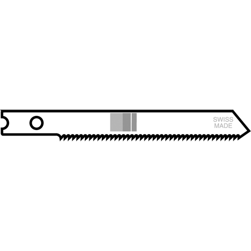 Lames de scie sauteuse, Bim&eacute;tal, Tige en U, 2-3/4" lo, 24 dents par pouce Distribution Élite MP