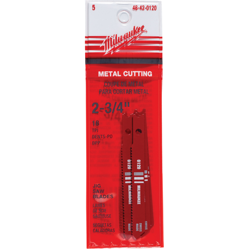 Jigsaw Blades, High Speed Steel, U-Shank, 2-3/4" L, 18 TPI Distribution Élite MP
