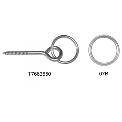 Campbell&reg; Welded Ring, 1-1/4", Nickel-Plated Distribution Élite MP