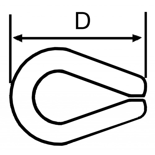 Wire Rope Thimble Distribution Élite MP