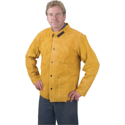 Veste de soudage, Cuir, Moyen, Golden Brown Distribution Élite MP