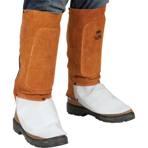 Leather Spats, 14" L, Lava Brown Distribution Élite MP