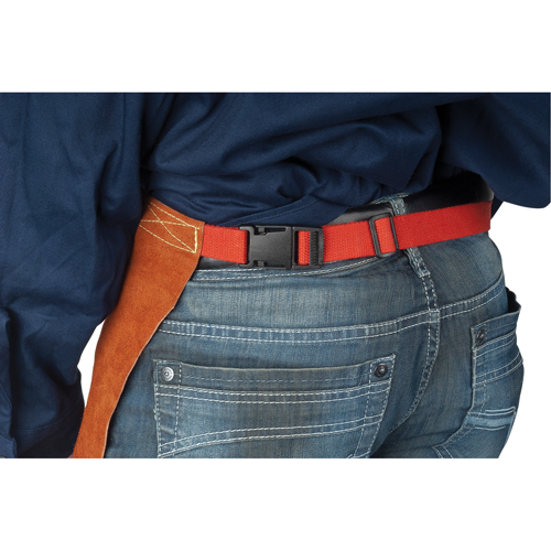 Tablier en cuir, Taille, 24" lo, Lava Brown Distribution Élite MP
