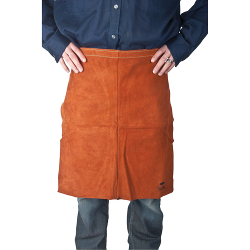Tablier en cuir, Taille, 24" lo, Lava Brown Distribution Élite MP