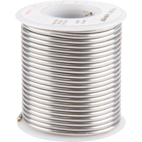 Common Solder, Lead-Based, 50% Tin 50% Lead, Acid Core, 0.09375" Dia. Distribution Élite MP