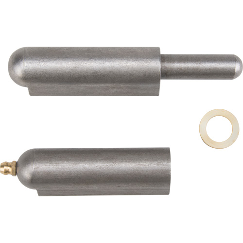 Charni&egrave;re &agrave; souder, 0,787" dia. x 5,906" lo, Acier doux a/goupille fixe en acier Distribution Élite MP