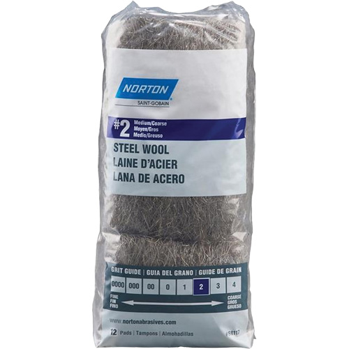 Steel Wool, Roll, Grade 2 Distribution Élite MP