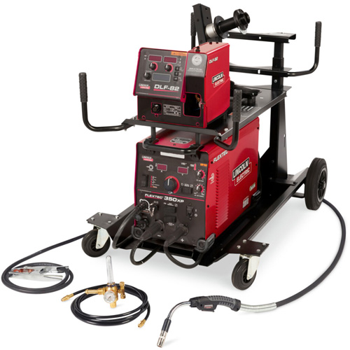 Flextec&reg; 350XP/DLF-82 Ready-Pak MIG Welding System, 380 V/460 V/575 V, 3 Ph Distribution Élite MP