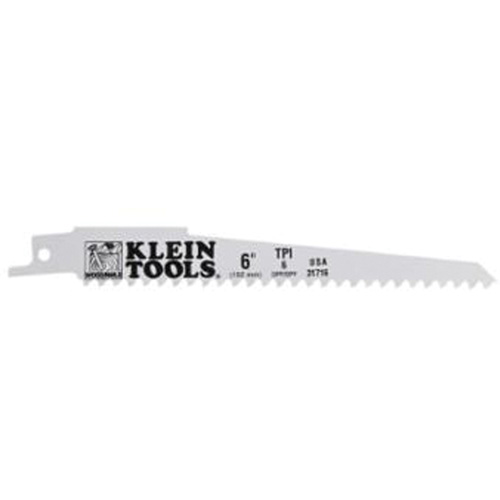 Lames de scie alternative, Bim&eacute;tal, 6 Dents par pouce, 6" lo x 3/4" la Distribution Élite MP
