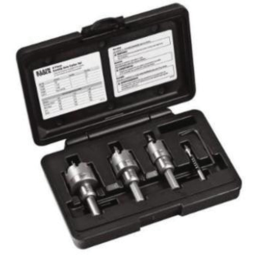 Carbide Hole Cutter Set with Heavy-Duty Carry Case, 4 Pieces Distribution Élite MP