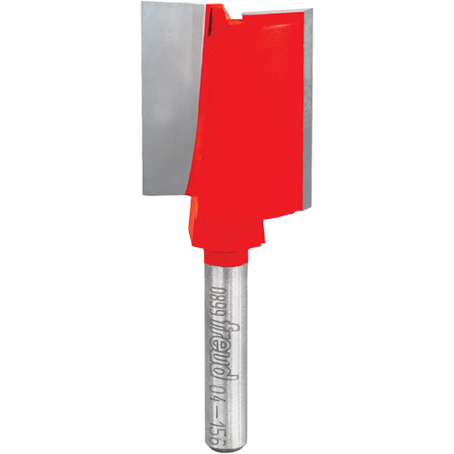 Router Bit - Double Flute Straight Bit, 1" Dia., 3/4" H, 2-9/16" L, 1/4" Shank Distribution Élite MP