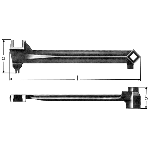 l&eacute;s &agrave; bonde, 2-1/2", Longueur de 15-1/15" Distribution Élite MP