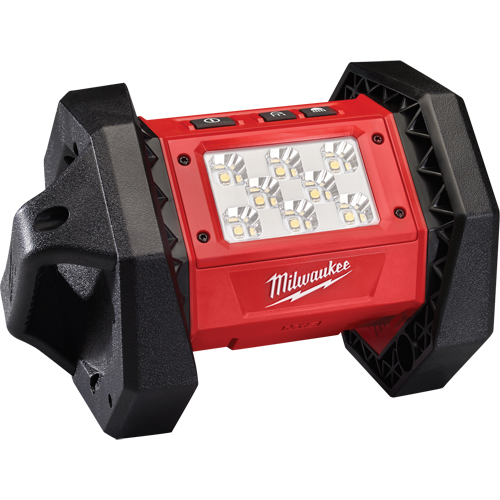 Flood M18 ROVER, DEL, 8 W, 1500 lumens, Boîtier en Caoutchouc Distribution Élite MP