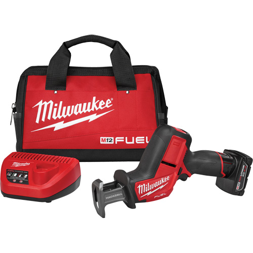 M12 Fuel Hackzall&reg; Reciprocating Saw Kit, 12 V, Lithium-Ion Battery, 0 - 3000 SPM Distribution Élite MP