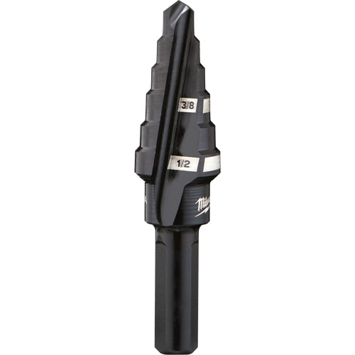 Foret &eacute;tag&eacute; no 6, 3/8" - 1/2", Incr&eacute;ments de 1/16", Acier rapide Distribution Élite MP