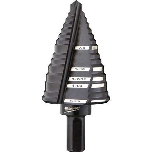 Foret &eacute;tag&eacute; no 12, 7/8" - 1-3/8", Acier rapide Distribution Élite MP