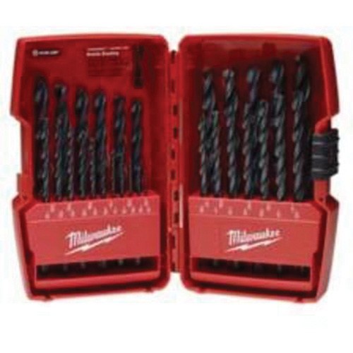 Jeu de forets &eacute;tag&eacute;s Thunderbolt, 29 morceaux, Acier rapide Distribution Élite MP