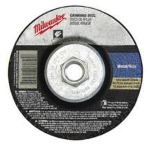 Grinding Wheel, 4-1/2" x 1/4", 5/8"-11 Arbor, Zirconium, Type 27 Distribution Élite MP