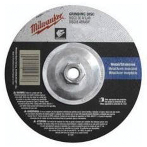 Grinding Wheel, 7" x 1/4", 5/8"-11 Arbor, Aluminum Oxide, Type 27 Distribution Élite MP