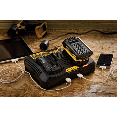 Borne de recharge Max pour chantier, 12 V/20 V, Lithium-ion Distribution Élite MP