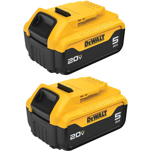 Bloc-piles Max XR Premium, Lithium-ion, 20 V, 5 A Distribution Élite MP