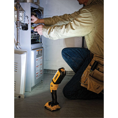 Max Cordless Hand-Held Area Light, LED, 500 Lumens, 3 Hrs. Run Time, Rechargeable Batteries, Not Included Distribution Élite MP