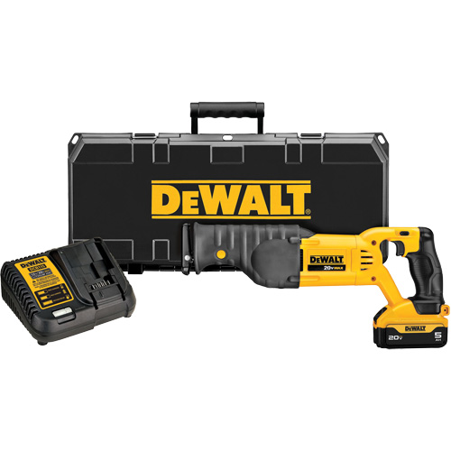 Max Reciprocating Saw Kit, 20 V, Lithium-Ion Battery, 0-3000 SPM Distribution Élite MP