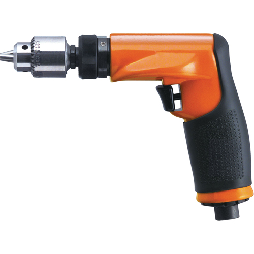 14CF Series Non-Reversible Drill, 38 CFM, 1/4", 80 dBA, 3/8" Chuck, Keyed Distribution Élite MP
