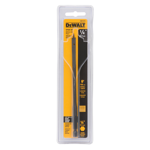 Foret &agrave; trois pointes, Diam&egrave;tre de 1/4", Tige 1/4", Longeur de 6" Distribution Élite MP