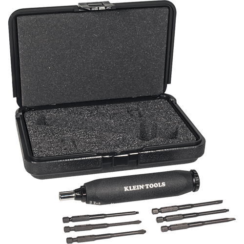 Ensemble de tournevis dynamom&eacute;triques, Gamme de couple 5 - 40 lb-po, 5" Longueur Distribution Élite MP