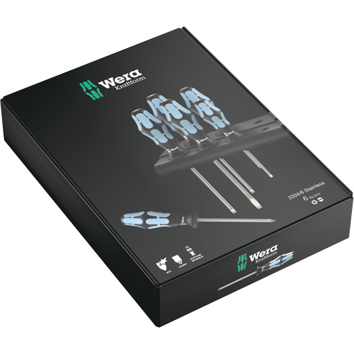 Jeu de tournevis 3334/6, 6 mcx Distribution Élite MP