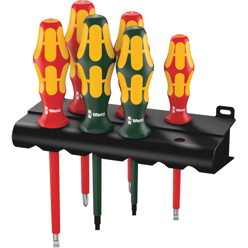 Jeu de tournevis isol&eacute;s 160 i / 168 i /6 VDE, 1000 V, 6 M Distribution Élite MP