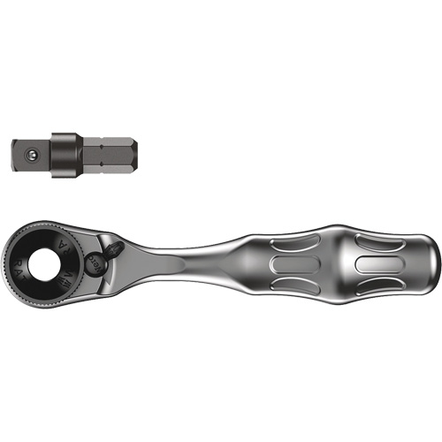 Mini rochet en m&eacute;tal 1/4, Prise de 1/4", Poign&eacute;e Ergonomique Distribution Élite MP