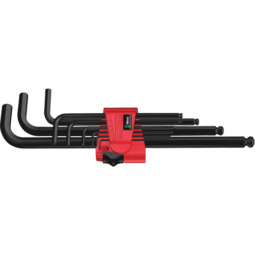 Jeu de cl&eacute;s hexagonales Plus, 9 mcx, M&eacute;trique Distribution Élite MP