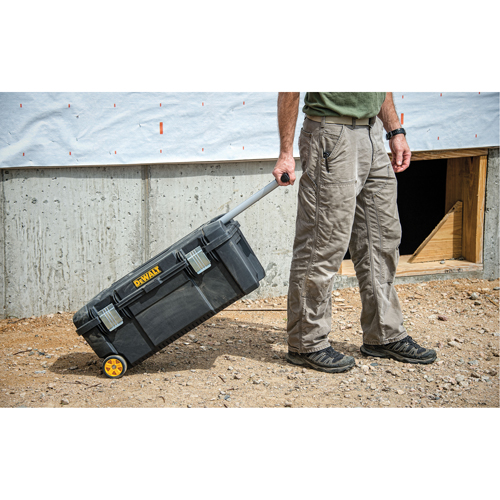 Tool Box on Wheels, 12-1/2" W x 28-1/2" D x 12" H, Black Distribution Élite MP
