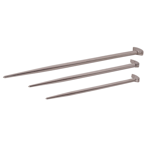 Rolling Head Pry Bar Set, 3 Pcs. Distribution Élite MP