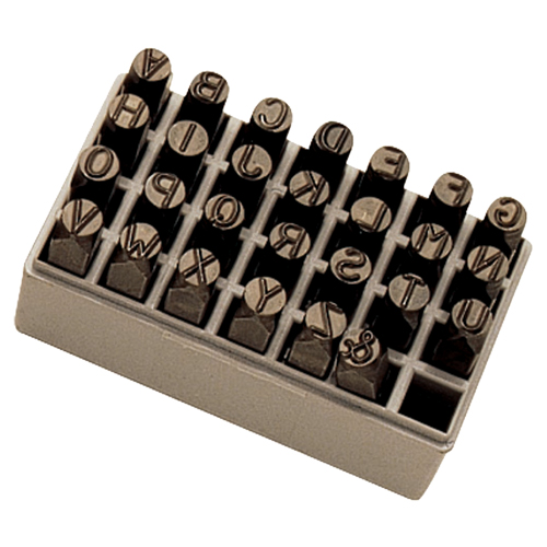 Letter Hand Stamp Set, 27 Pieces Distribution Élite MP