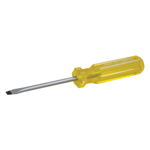 Slotted Screwdriver, 3/8", 12-1/2" L, Plastic Handle Distribution Élite MP