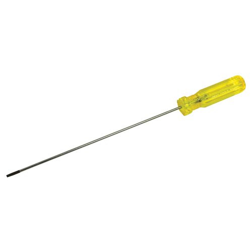 Tournevis &agrave; fente d'&eacute;lectricien, Tige de 1/8", Ronde, 11-1/2" lo, Prise en Plastique Distribution Élite MP