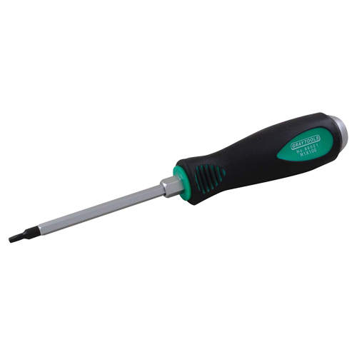 Square Screwdriver, #2 Tip, Hex, 8-1/4" L, Plastic Handle Distribution Élite MP