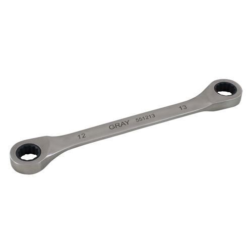 Cl&eacute; &agrave; cliquet polygonale double pour engrenage, 12 pans, 12 mm x 13 mm, Fini Ordinaire Distribution Élite MP