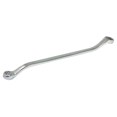 Box End Wrench, 12 Point, 10 mm x 11 mm, 15° Offset, Chrome Finish Distribution Élite MP