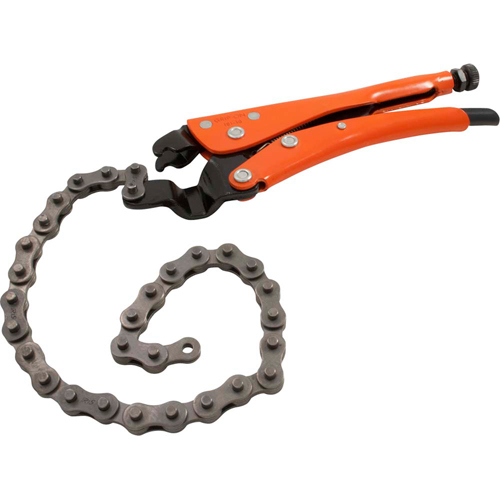 Locking Chain Clamp Pliers, 10" Length, Omnium Grip Distribution Élite MP