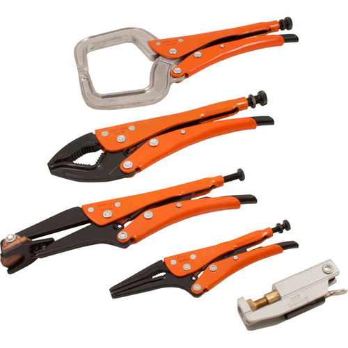 Welding Locking Plier Set, 5 Pieces Distribution Élite MP