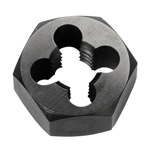 Hex Rethreading Die Nut, 1"/1-1/4" Dia., 1/4"-18 Thread, Carbon Steel/Chromium Steel Distribution Élite MP
