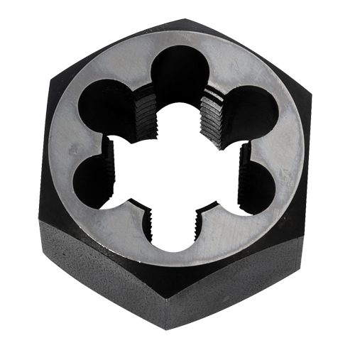 &eacute;crou &agrave; refileter hexagonale, dia. 2"/1", Filet de 3/4"-14, Acier au carbone/Acier au chrome Distribution Élite MP
