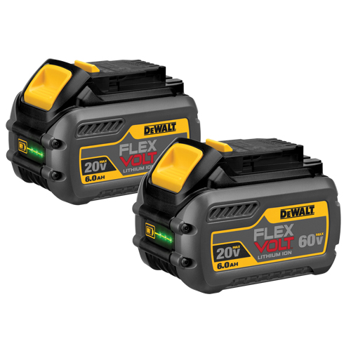 FlexVolt Batteries, Lithium-Ion, 60 V, 6 A Distribution Élite MP