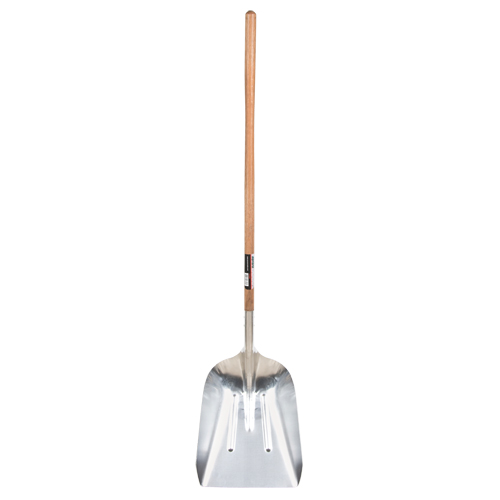 Pelle creuse, Bois, Lame Aluminium, Manche Droit, 45-3/4" Longueur Distribution Élite MP