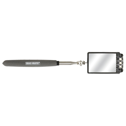 Inspection Mirror, Rectangular, 2-3/4" L x 1-7/8" W, Telescopic Distribution Élite MP