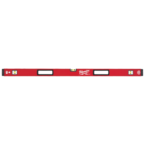 Redstick Level, Box, 4' L, Steel, 3, Magnetic Distribution Élite MP